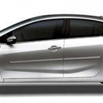 Kia Forte Sedan Painted Body Side Moldings, 2014, 2015, 2016, 2017, 2018, 2019, 2020, 2021, 2022, 2023