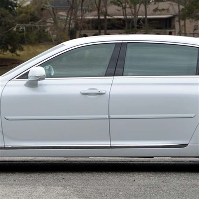 Genesis G90 Painted Body Side Moldings, 2018, 2019