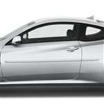 Hyundai Genesis Coupe Painted Body Side Moldings, 2010, 2011, 2012, 2013, 2014, 2015, 2016