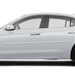 Genesis G70 Painted Body Side Moldings, 2019, 2020, 2021, 2022, 2023, 2024, 2025, 2026