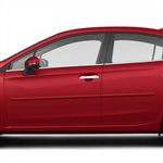 Subaru Impreza Painted Body Side Moldings, 2012, 2013, 2014, 2015, 2016, 2017, 2018, 2019, 2020, 2021, 2022, 2023, 2024