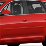 Volkswagen Jetta SportWagen Painted Body Side Moldings, 4pc 2009, 2010, 2011, 2012, 2013, 2014, 2015, 2016, 2017, 2018