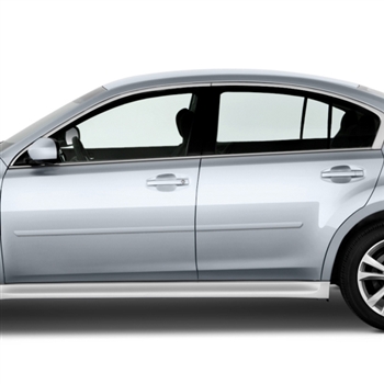 Subaru Legacy Painted Body Side Moldings, 2010, 2011, 2012, 2013, 2014, 2015, 2016, 2017, 2018, 2019, 2020, 2021, 2022, 2023, 2024, 2025