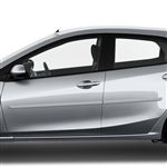 Mazda 2 Painted Body Side Moldings, 4pc 2011, 2012, 2013, 2014
