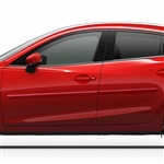 Mazda 3 Painted Body Side Moldings, 2014, 2015, 2016, 2017, 2018, 2019, 2020, 2021, 2022, 2023
