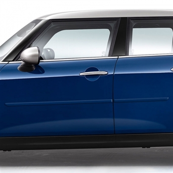 Mini Cooper 4 Door Painted Body Side Molding, 2014, 2015, 2016, 2017, 2018, 2019, 2020, 2021, 2022, 2023