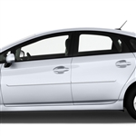 Toyota Prius Painted Body Side Moldings, 4pc 2016, 2017, 2018, 2019, 2020, 2021, 2022