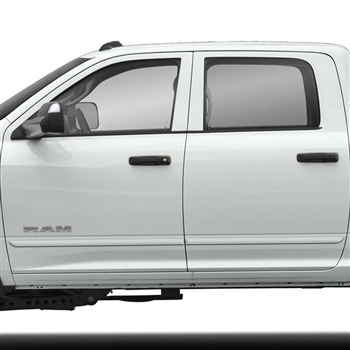 Dodge Ram 2500 / 3500 Painted Body Side Moldings, 2019, 2020, 2021, 2022, 2023, 2024