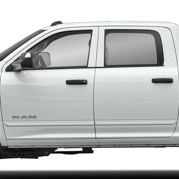 Dodge Ram 2500 / 3500 Painted Body Side Moldings, 2019, 2020, 2021, 2022, 2023, 2024, 2025, 2026
