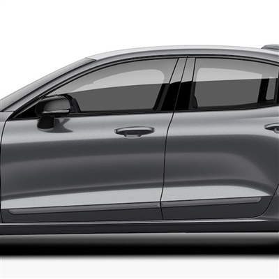 Volvo S60 Painted Body Side Moldings, 2019, 2020, 2021, 2022, 2023