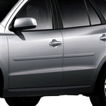 Hyundai Santa Fe Painted Body Side Molding, 4pc 2007, 2008, 2009, 2010, 2011, 2012