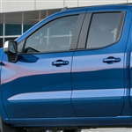 Chevrolet Silverado Painted Body Side Moldings, 2019, 2020, 2021, 2022, 2023, 2024