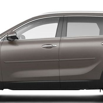 Kia Sorento Painted Body Side Moldings, 4pc 2016, 2017, 2018, 2019, 2020