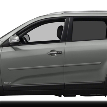 Kia Sorento Painted Body Side Moldings, 4pc 2011, 2012, 2013, 2014, 2015