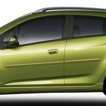 Chevrolet Spark Painted Body Side Moldings, 2013, 2014, 2015