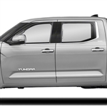 Toyota Tundra Crewmax Painted Body Side Moldings, 2022, 2023, 2024