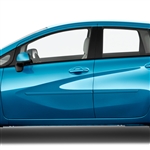 Nissan Versa Note Painted Body Side Moldings, 4pc 2014, 2015, 2016, 2017, 2018, 2019