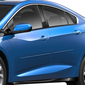 Chevrolet Volt Painted Body Side Moldings, 2011, 2012, 2013, 2014, 2015, 2016, 2017, 2018, 2019