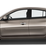 Nissan Versa Painted Body Side Moldings, 4pc 2007, 2008, 2009, 2010, 2011, 2012, 2013, 2014, 2015, 2016, 2017, 2018, 2019