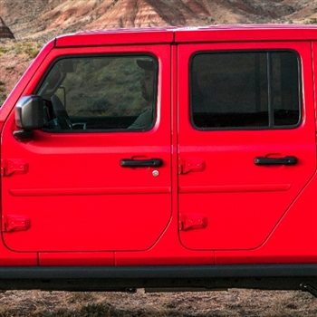 Jeep Gladiator Painted Body Side Moldings, 2020, 2021, 2022