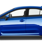 Subaru WRX Painted Body Side Moldings, 2011, 2012, 2013, 2014, 2015, 2016, 2017, 2018, 2019, 2020, 2021