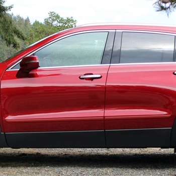 Cadillac XT4 Painted Body Side Moldings, 2019, 2020, 2021, 2022, 2023, 2024, 2025