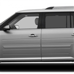 Ford Flex Painted Body Side Moldings, 2009, 2010, 2011, 2012, 2013, 2014, 2015, 2016, 2017, 2018, 2019