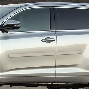 Toyota Highlander Painted Body Side Moldings, 2014, 2015, 2016, 2017, 2018, 2019