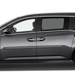 Honda Odyssey Painted Body Side Moldings, 4pc 2011, 2012, 2013, 2014, 2015, 2016, 2017