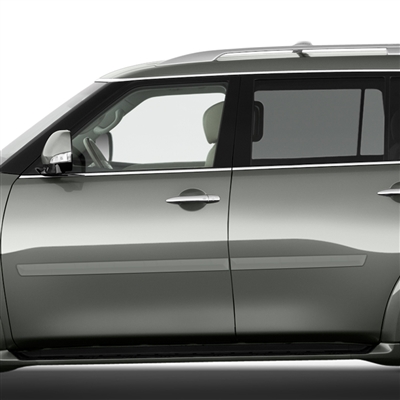 Nissan Armada Painted Body Side Moldings, 2016, 2017, 2018, 2019, 2020, 2021, 2022, 2023, 2024