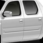 Honda Ridgeline Painted Body Side Moldings, 2005, 2006, 2007, 2008, 2009, 2010, 2011, 2012, 2013, 2014, 2015