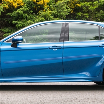 Toyota Camry Painted Body Side Moldings (beveled design), 2018, 2019, 2020, 2021, 2022, 2023, 2024, 2025, 2026