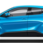 Toyota C-HR Painted Body Side Moldings (beveled design), 2018, 2019, 2020, 2021, 2022, 2023