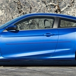 Honda Civic Coupe Painted Body Side Moldings (beveled design), 2016, 2017, 2018, 2019, 2020, 2021