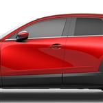 Mazda CX-30 Painted Body Side Moldings (beveled design), 2020, 2021, 2022, 2023, 2024
