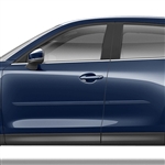 Mazda CX-5 Painted Body Side Moldings (beveled design), 2017, 2018, 2019, 2020, 2021, 2022, 2023, 2024