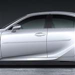 Lexus IS Painted Body Side Moldings, 2021, 2022, 2023