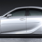 Lexus IS Painted Body Side Moldings, 2021, 2022, 2023, 2024, 2025