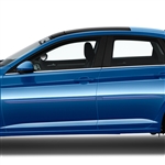 Volkswagen Jetta Painted Body Side Moldings (beveled design), 2019, 2020, 2021, 2022, 2023