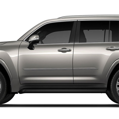 Lexus LX Painted Body Side Moldings, 4pc 2022, 2023, 2024