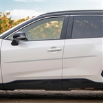 Toyota Rav4 Painted Body Side Moldings (beveled design), 2019, 2020, 2021, 2022, 2023, 2024, 2025