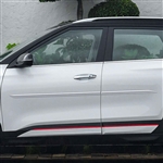 Kia Seltos Painted Body Side Moldings, 2021, 2022, 2023, 2024, 2025, 2026