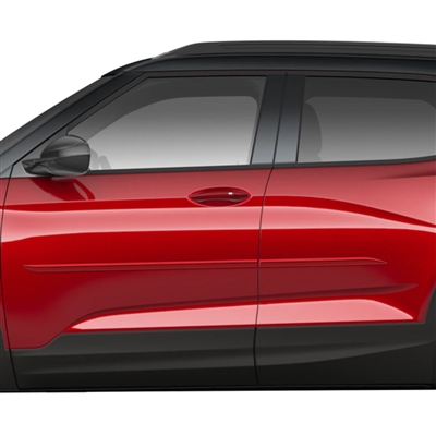 Chevrolet Trailblazer Painted Body Side Moldings, 4pc  2021, 2022, 2023, 2024