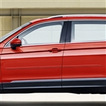 Volkswagen Tiguan Painted Body Side Moldings (beveled design), 2018, 2019, 2020, 2021, 2022, 2023