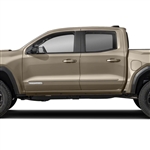 GMC Canyon Crew Cab Painted Body Side Moldings, 2023, 2024, 2025, 2026