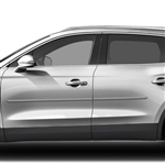Lincoln MKX Painted Body Side Moldings, 2016, 2017, 2018, 2019, 2020, 2021, 2022, 2023