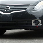 Nissan Altima Chrome Front Fog Light Trim, 2007, 2008, 2009, 2010, 2011, 2012