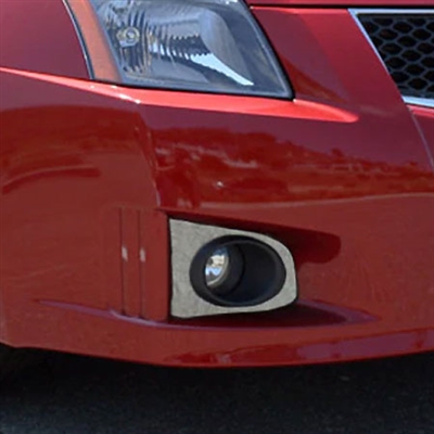 Nissan Sentra SE-R Chrome Front Fog Light Trim, 2007, 2008, 2009, 2010, 2011