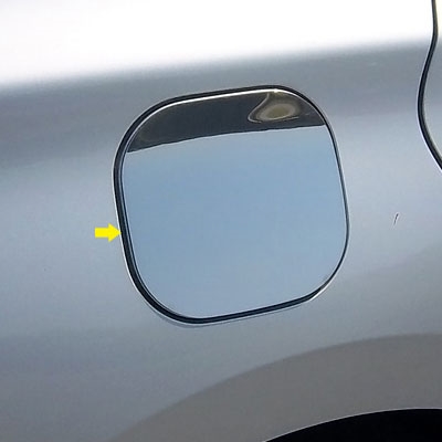Nissan Sentra Chrome Fuel Door Trim, 2013 - 2019