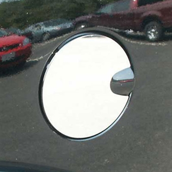 Dodge Caliber Chrome Fuel Door Trim, 2007, 2008, 2009, 2010, 2011, 2012